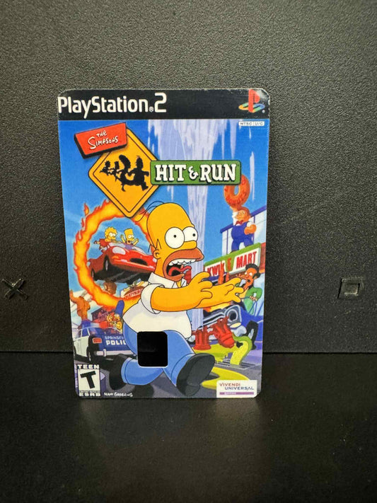 Simpsons Hit And Run Debit Card Sticker - Debit Card Stickers