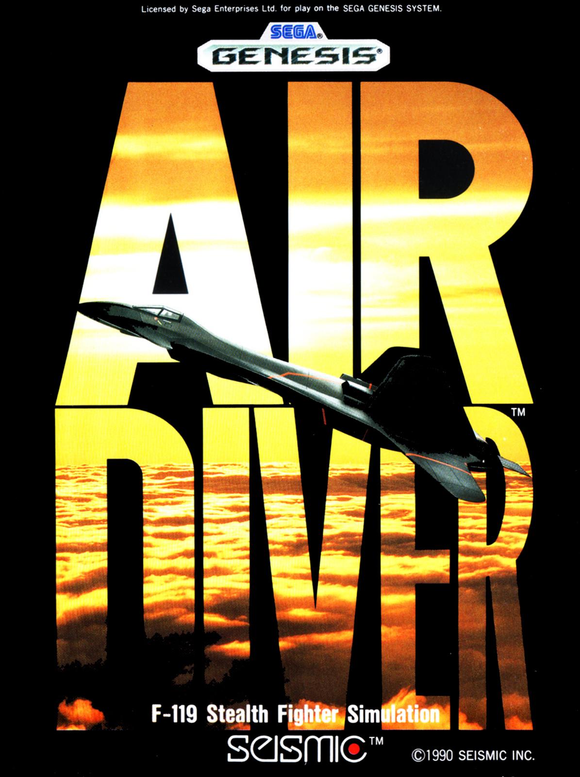 Air Diver - Sega Genesis