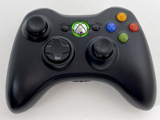 Xbox 360 Black Wireless Controller (Cosmetically Flawed) - SOURCE COMMISSION