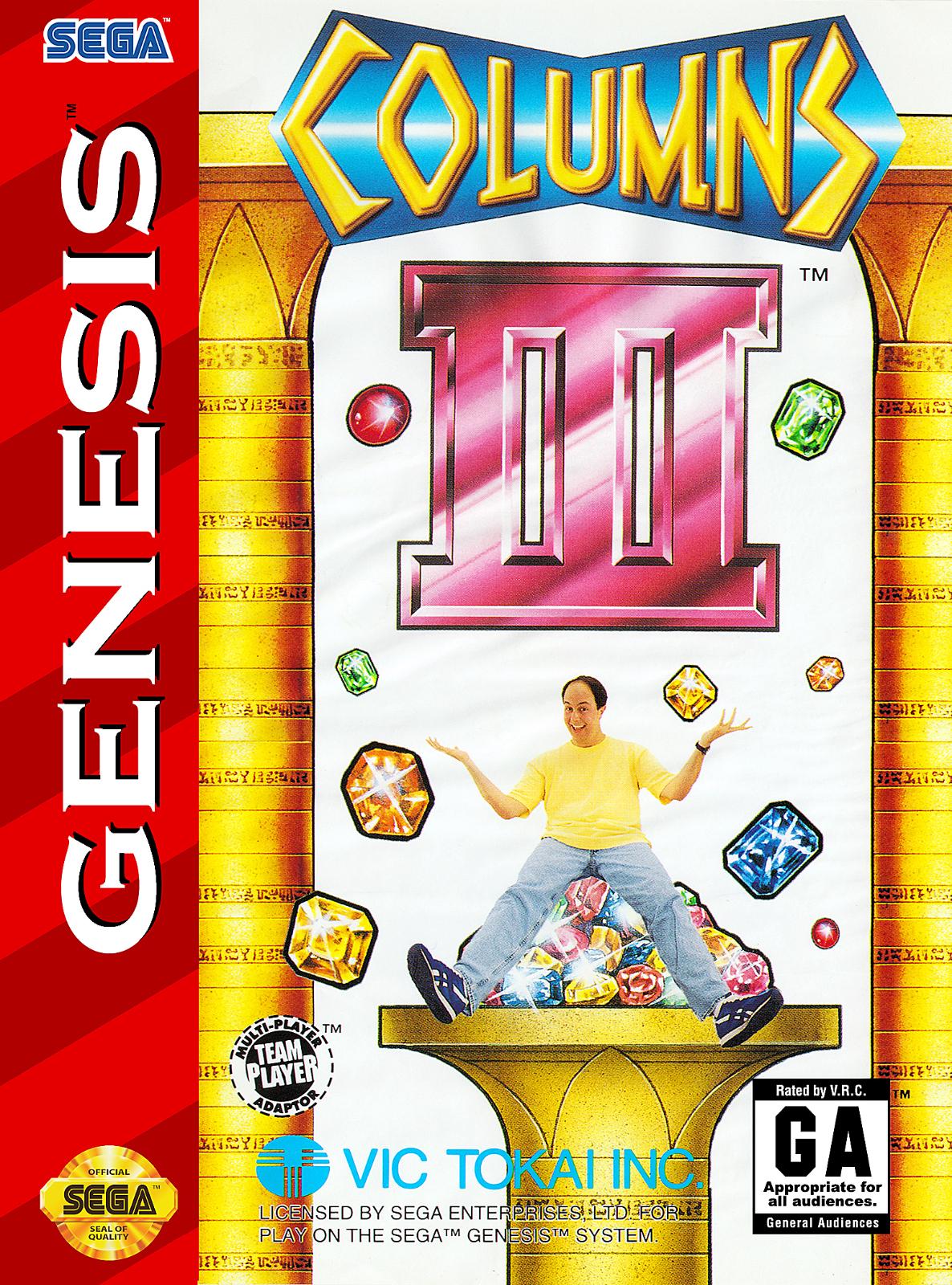 Columns III: Revenge of Columns - Sega Genesis
