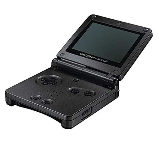 Black Gameboy Advance SP - GameBoy Advance