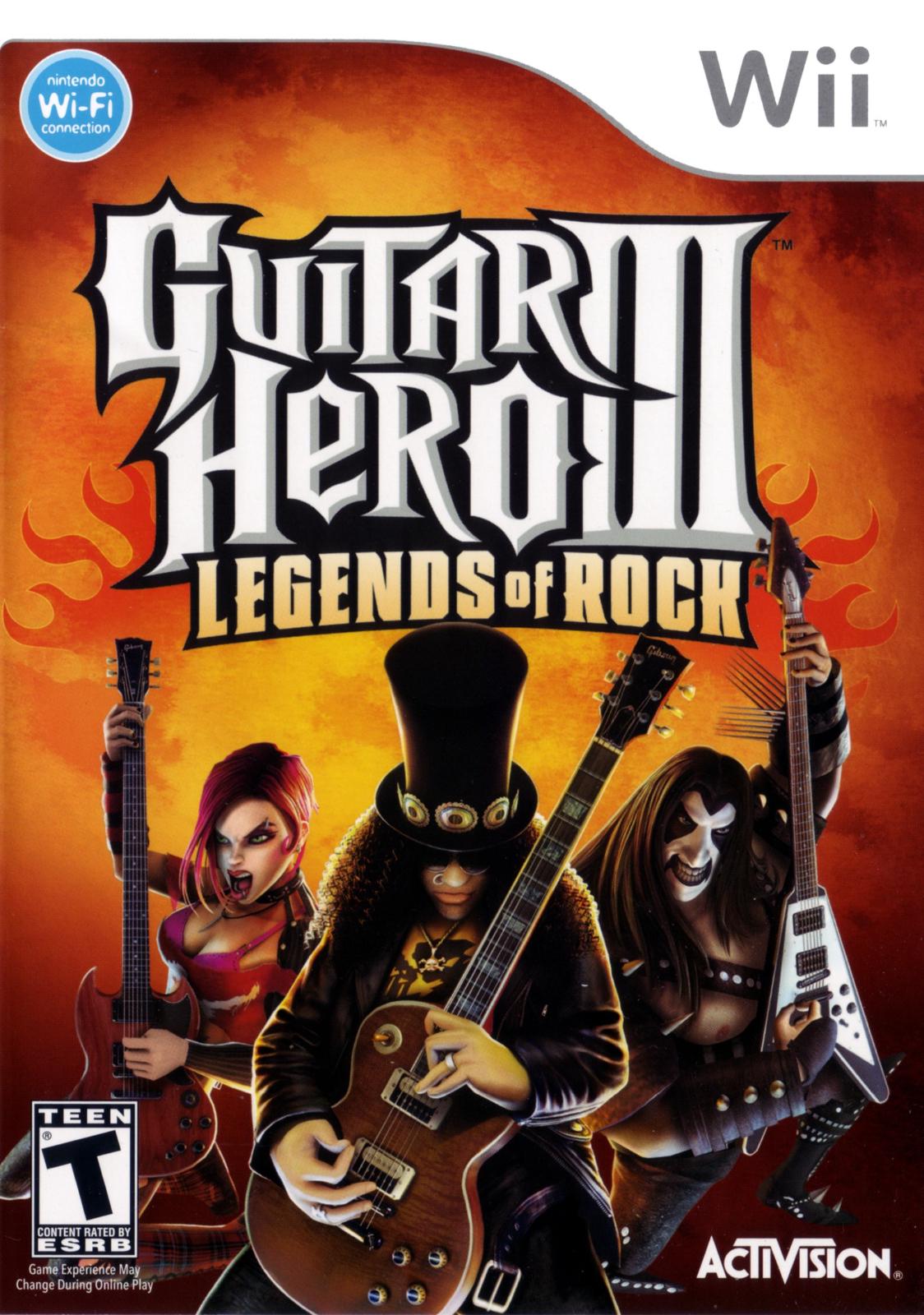 Guitar Hero III Legends of Rock - Wii