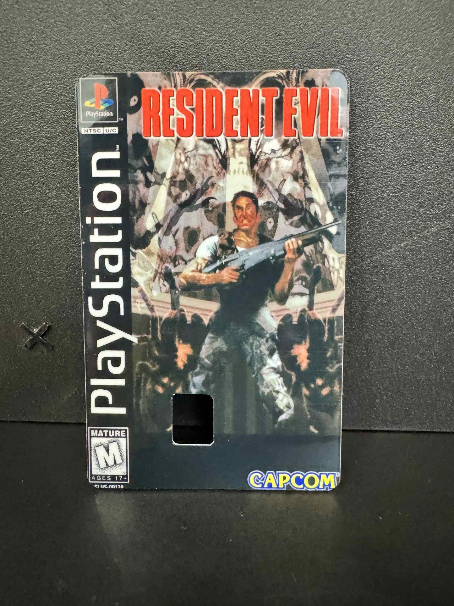 Resident Evil (Longbox) Debit Card Sticker - Debit Card Stickers