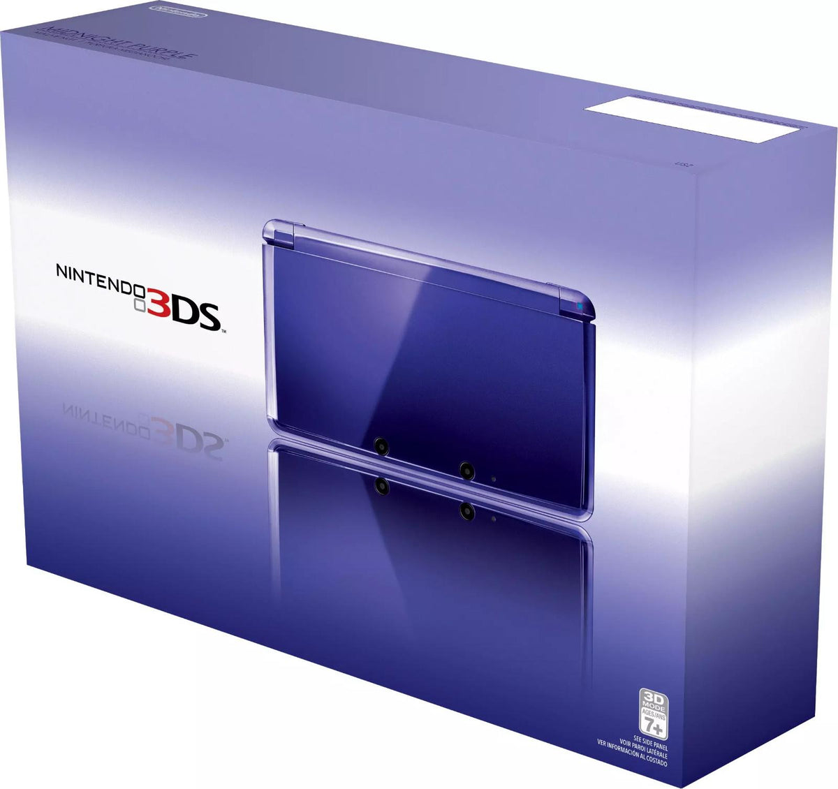 Nintendo 3DS Midnight Purple - Nintendo 3DS