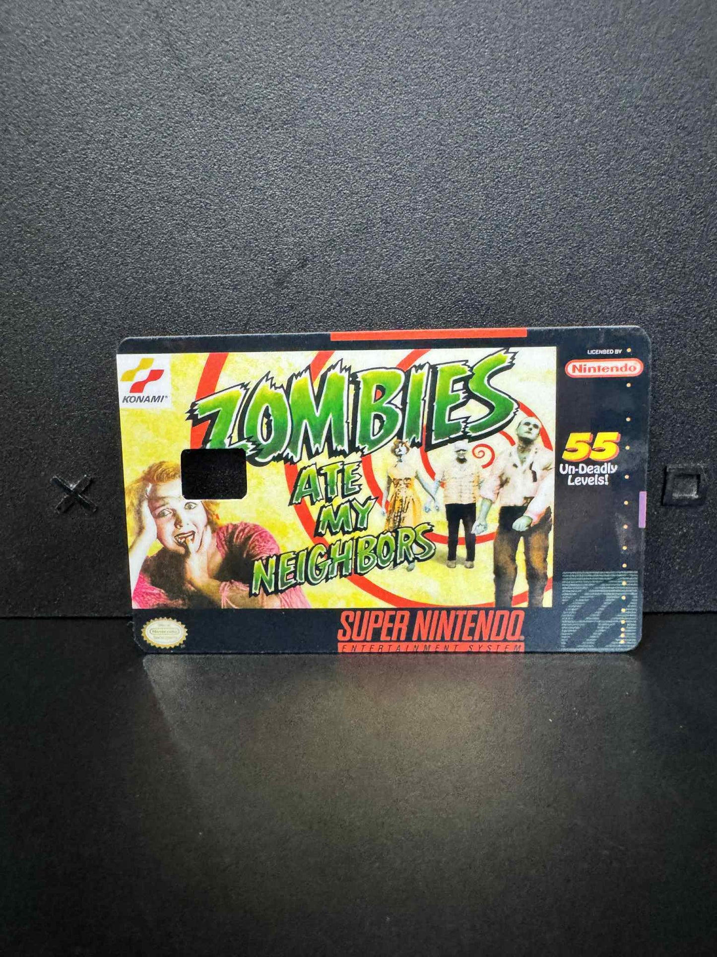 Zombies Ate My Neighbors Debit Card Sticker - Debit Card Stickers