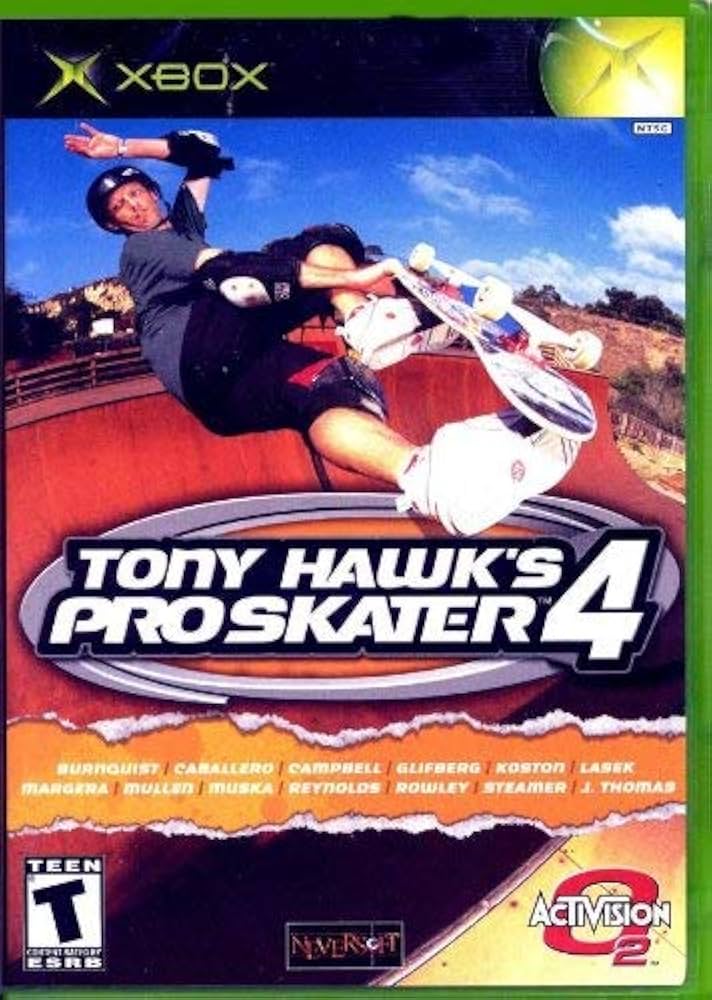 Tony Hawk's Pro Skater 4 - Source Xbox Commission