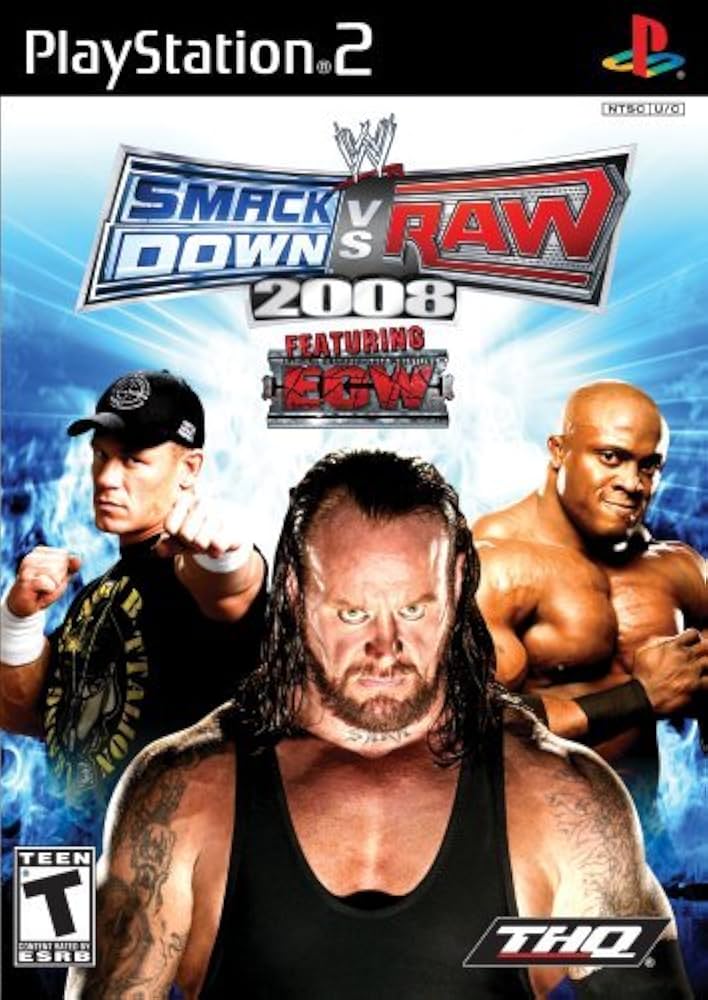 WWE Smackdown vs Raw: 2008 - Source PS2 Commission
