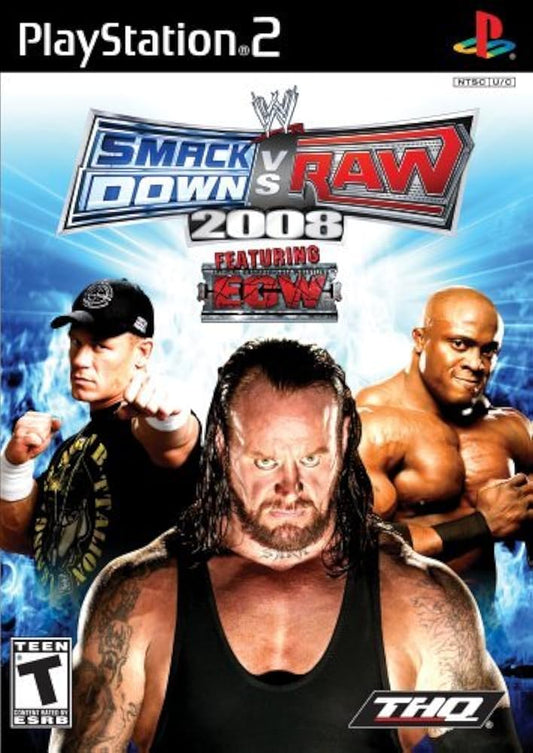 WWE Smackdown vs Raw: 2008 - Source PS2 Commission