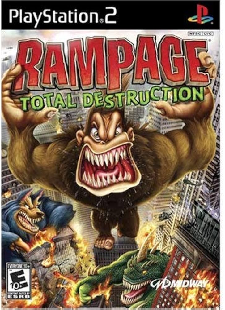 Rampage: Total Destruction - Source PS2 Commission