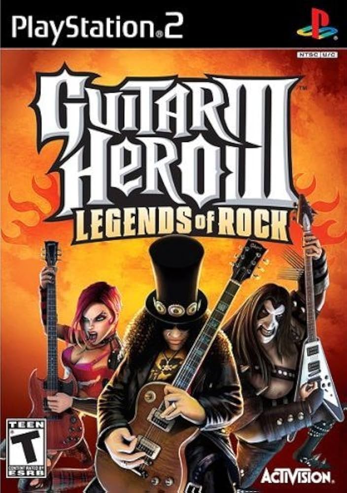 Guitar Hero 3 Legends of Rock - Playstation 2