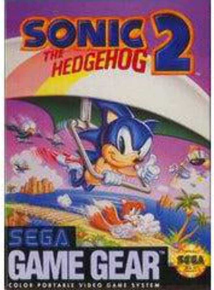 Sonic the Hedgehog 2 & Sonic Tails - Sega Game Gear