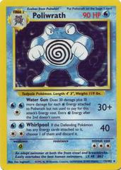 Poliwrath #13 - Pokemon Base Set
