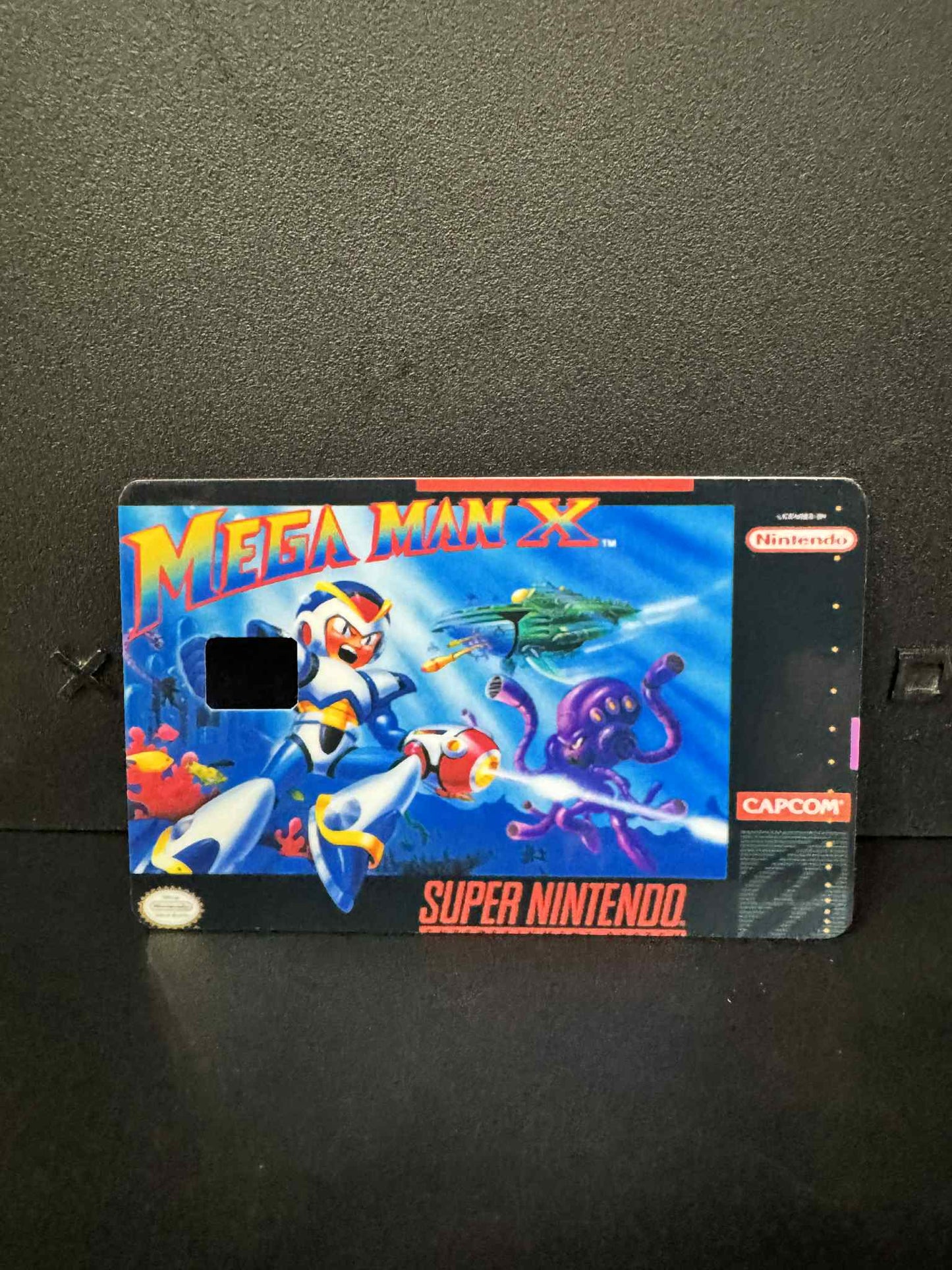 Mega Man X Debit Card Sticker - Debit Card Stickers