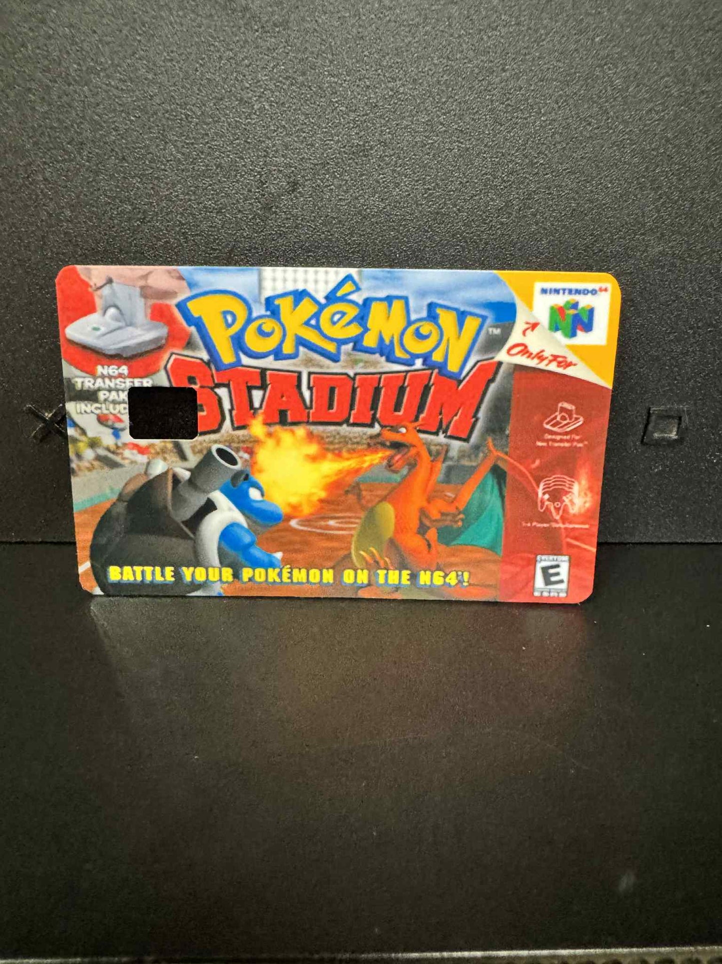 Pokemon Stadium Debit Card Sticker - Debit Card Stickers