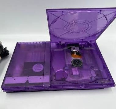 Playstation 2 Slim Translucent Purple System - SOURCE CONSOLE COMMISSION