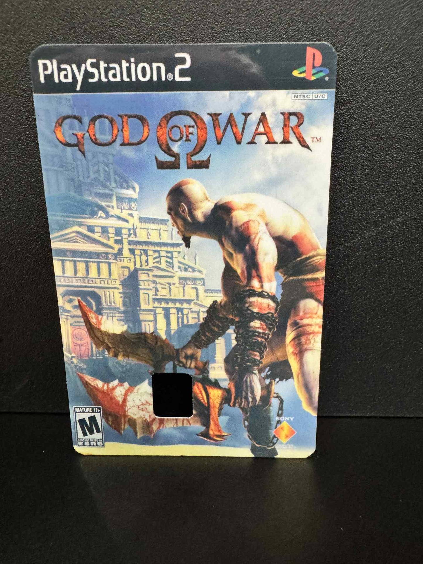 God Of War Debit Card Sticker - Debit Card Stickers