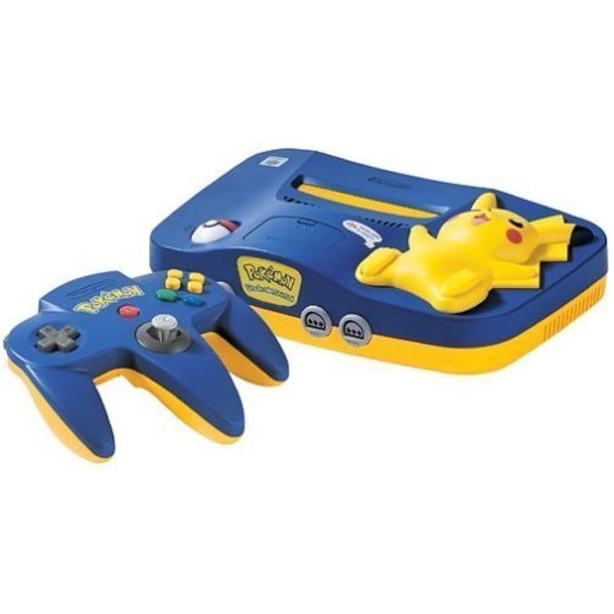 Pikachu Nintendo 64 System (Cosmetically Flawed) - SOURCE CONSOLE COMMISSION