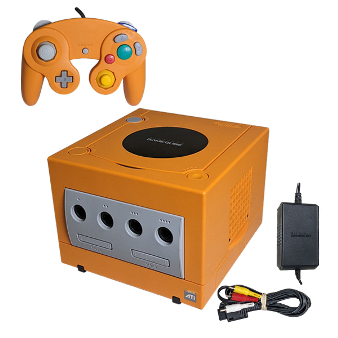 Nintendo Gamecube Spice Orange Console (Cosmetically Flawed) - SOURCE CONSOLE COMMISSION