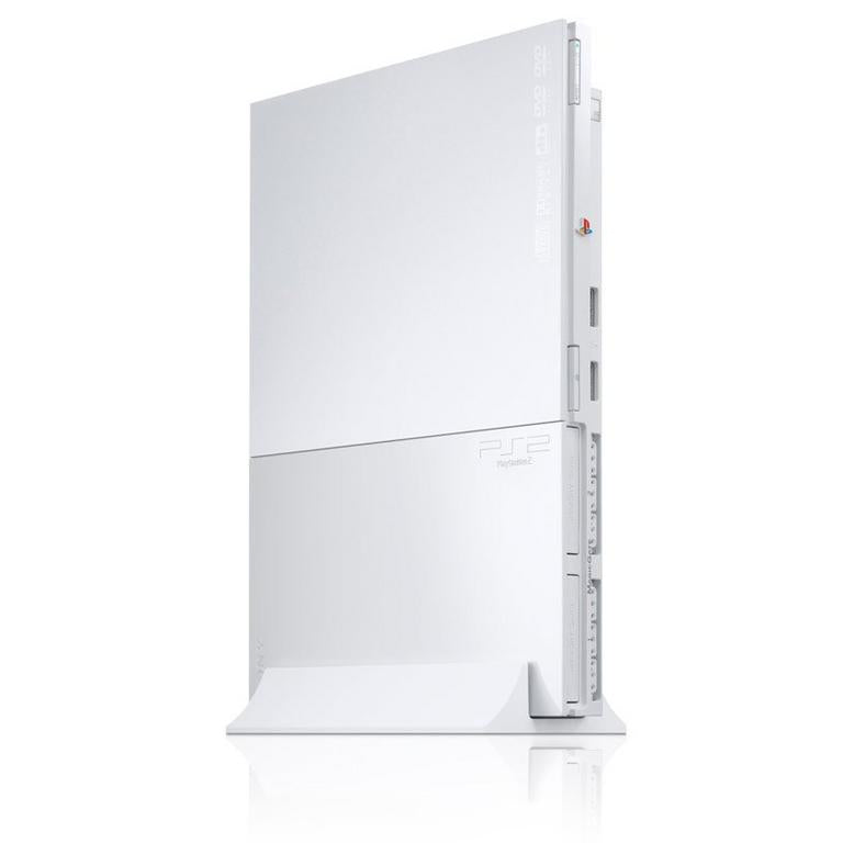 Playstation 2 Slim White (Cosmetically Flawed) - SOURCE CONSOLE COMMISSION