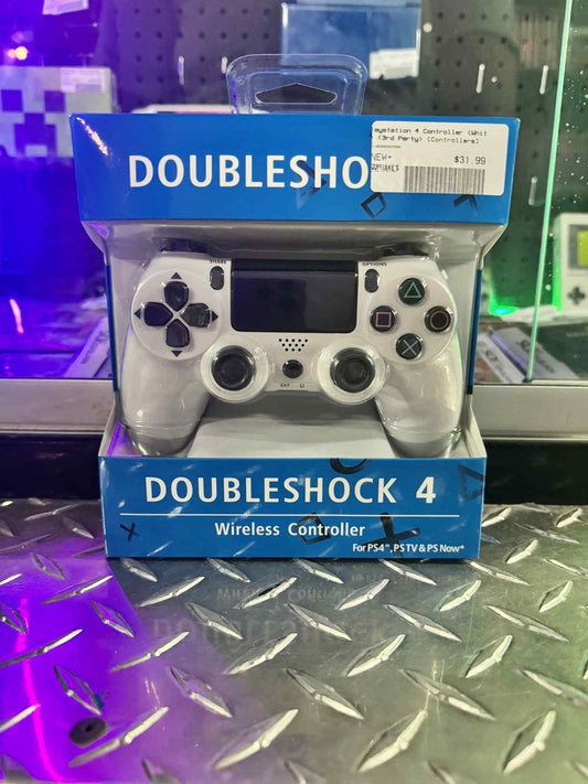 Playstation 4 Controller (White) (3rd Party) - Controllers