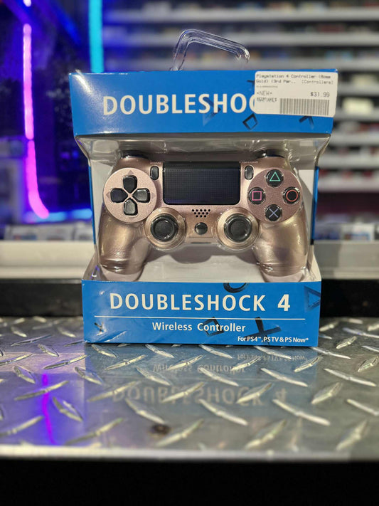Playstation 4 Controller (Rose Gold) (3rd Party) - Controllers