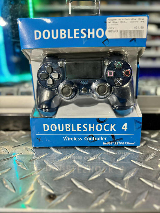 Playstation 4 Controller (Crystal Blue) (3rd Party) - Controllers