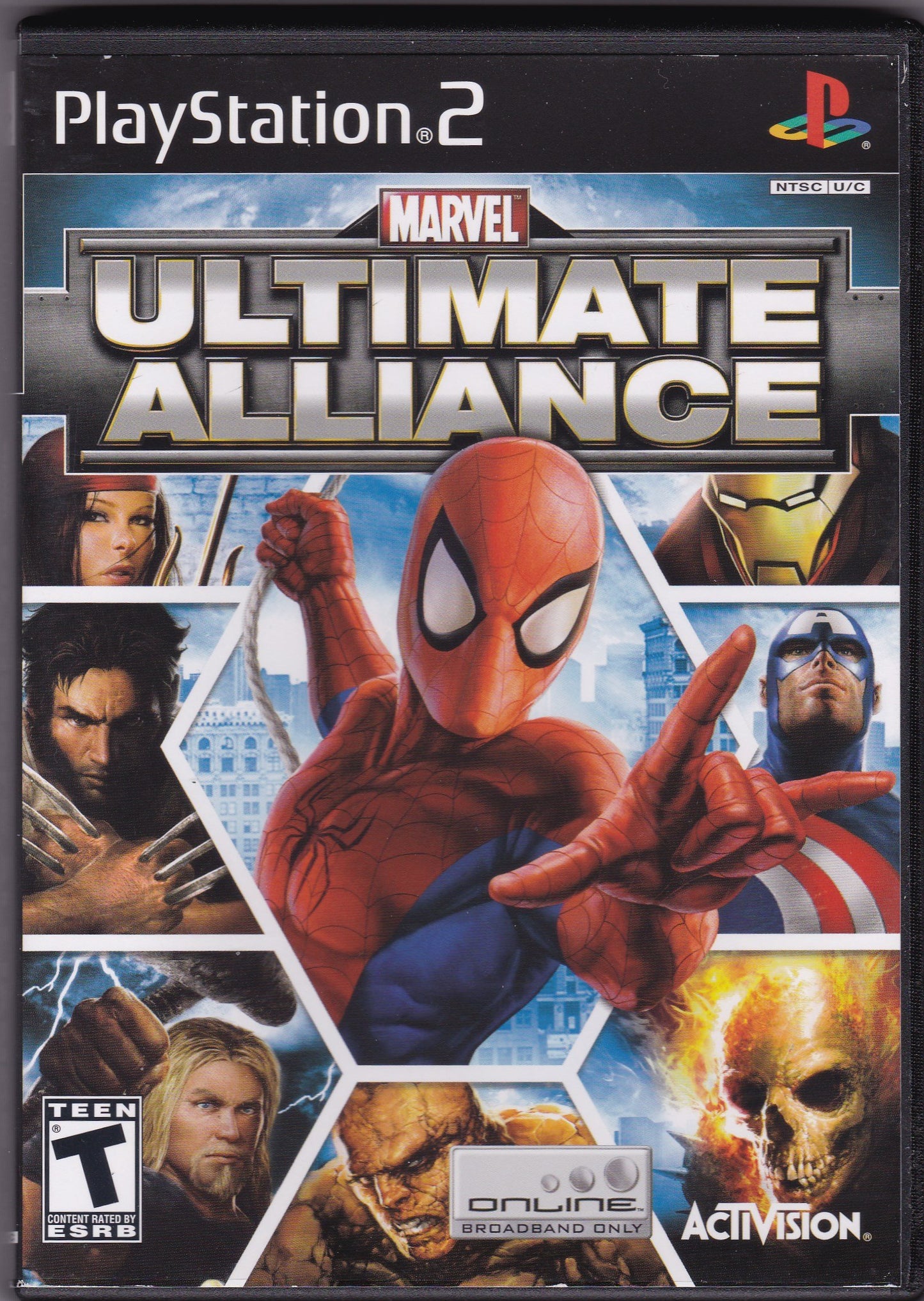 Marvel: Ultimate Alliance - GCC PS2