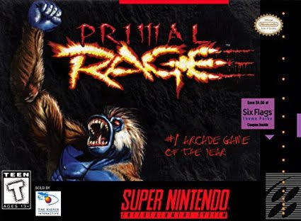 Primal Rage - RJC Super Nintendo
