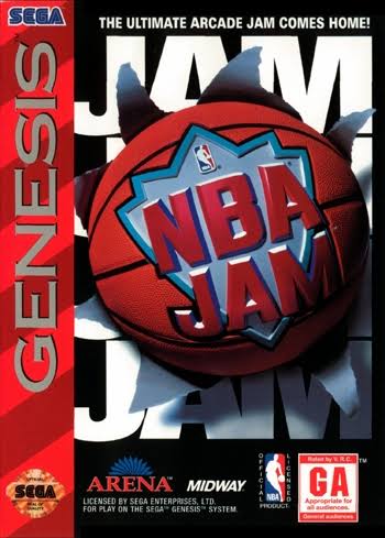 NBA Jam - RJC SEGA GENESIS