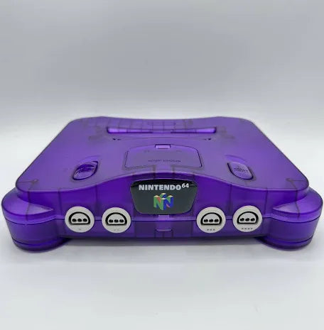 Nintendo 64 (Extreme Purple Custom Shell) - RESHELL CONSOLE