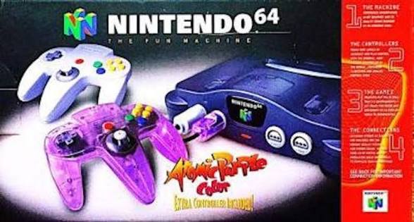 Nintendo 64 Atomic Purple Bundle - RJC CONSOLES