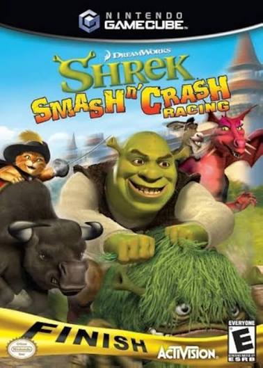Shrek Smash and Crash Racing - RJC GAMECUBE