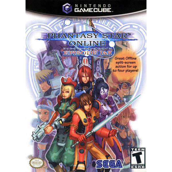 Phantasy Star Online Episode I & II - RJC GAMECUBE