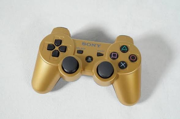 Playstation 3 DualShock Wireless Controller (Gold) (Cosmetically Flawed) - SOURCE COMMISSION