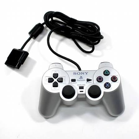 Silver Dual Shock Controller - SOURCE COMMISSION