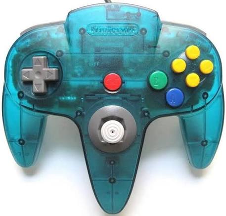 Nintendo 64 Ice Blue Controller (Loose Stick) (Tested Working) - SOURCE COMMISSION