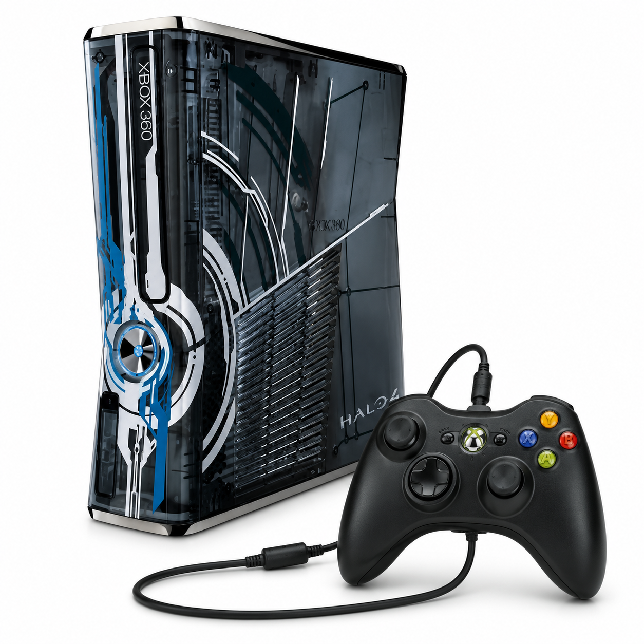 Xbox 360 Halo 4 Limited Edition Console 320GB (Cosmetically Flawed) - SOURCE CONSOLE COMMISSION