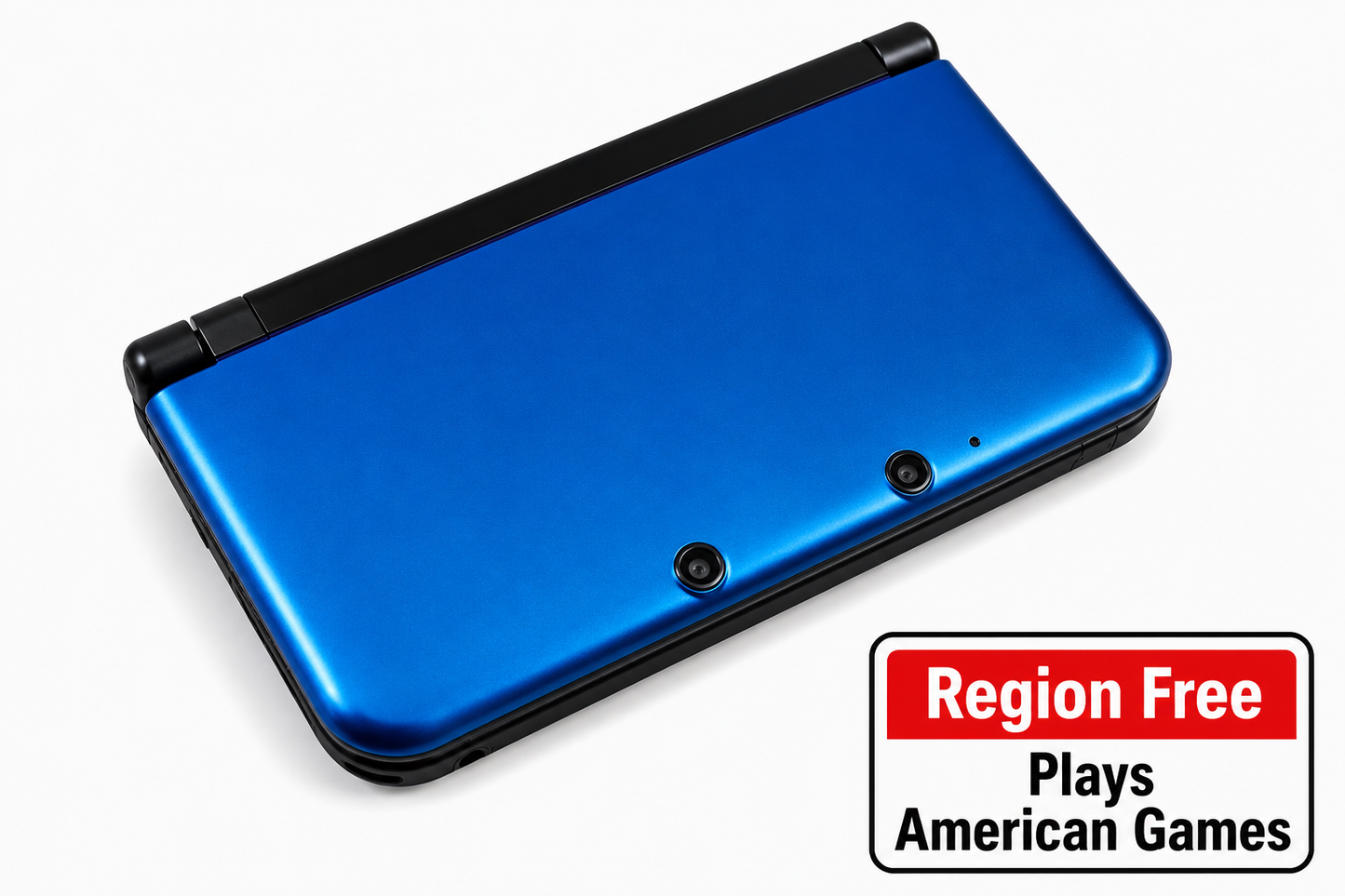 Nintendo 3DS LL Blue + Black - JPH