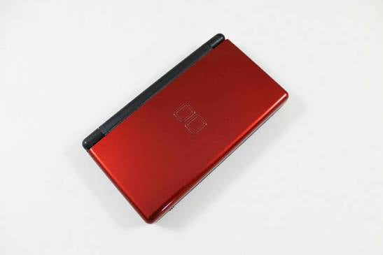 Red Crimson & Black Nintendo DS Lite (Cosmetically Flawed) - JPH