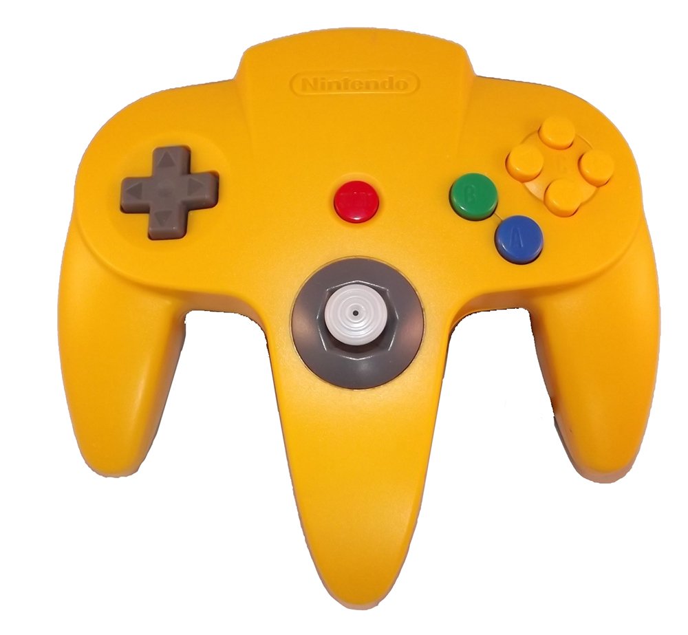 Nintendo 64 Yellow Controller - RJC N64