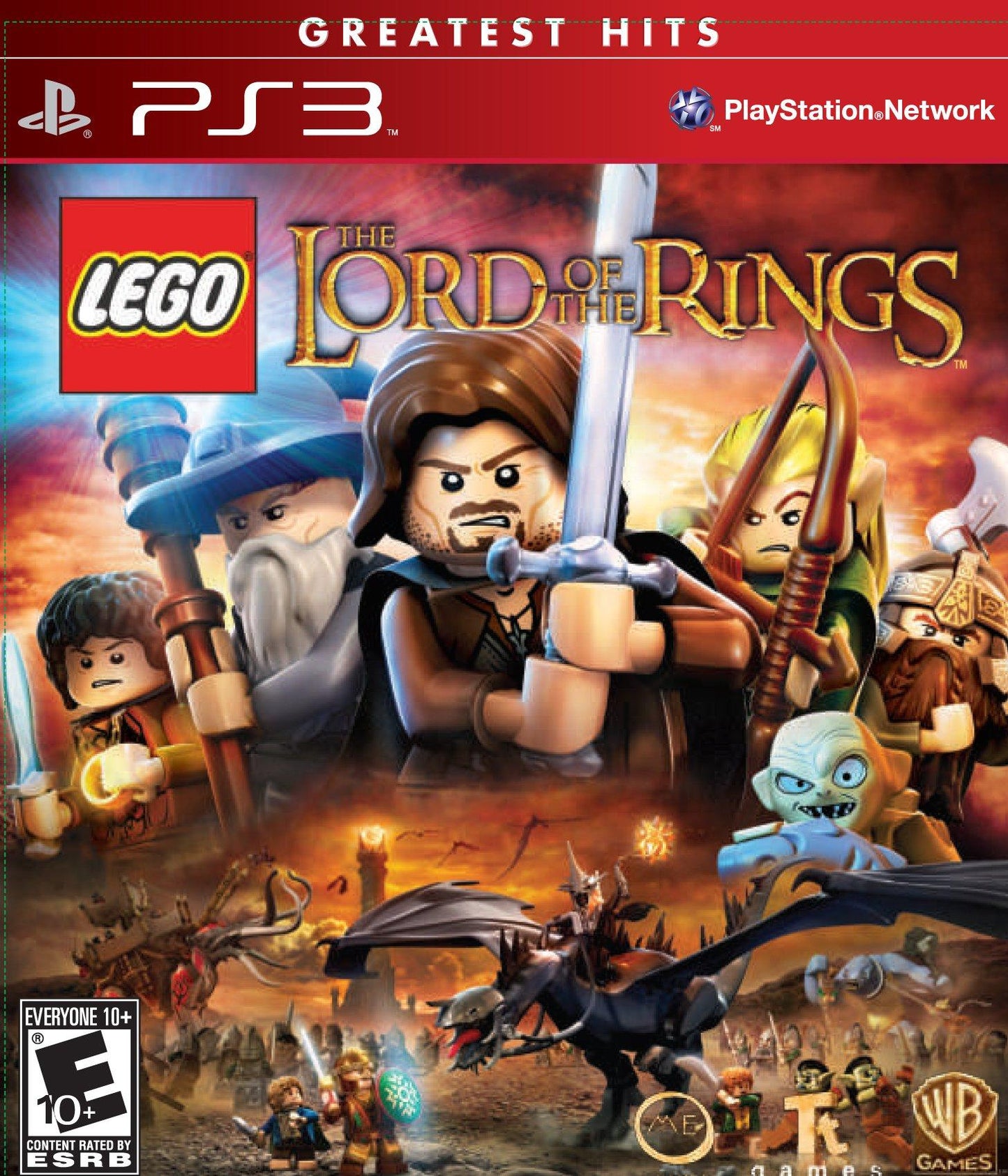 Greatest Hits Lego The Lords of the Rings - Playstation 3
