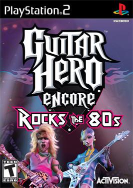 Guitar Hero Encore: Rocks the 80s - Source PS2 Commission