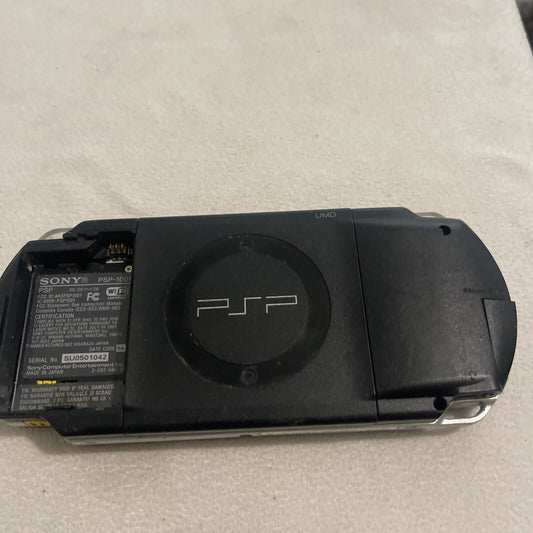 PSP 1001 Black (Japanese)(Heavy Cosmetically Flawed) - PSP Console