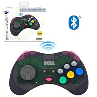 Saturn Slate Grey Wireless Controller - Sega Saturn