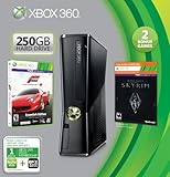 Xbox 360 Slim 250GB Forza 4 Skyrim Bundle - Xbox 360