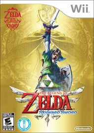 Zelda Skyward Sword with Music CD - Wii