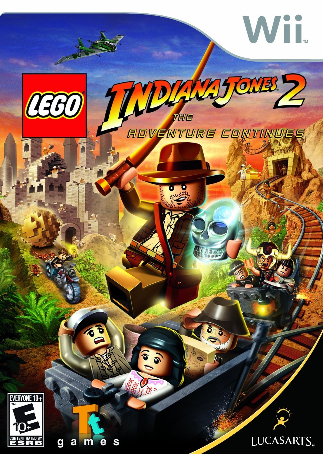 Lego Indiana Jones 2 The Adventure Continues - BGC Wii