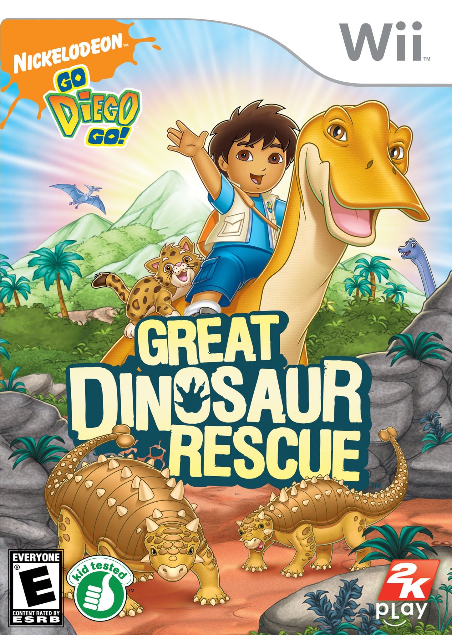 Go Diego Go! Great Dinosaur Rescue - BGC Wii