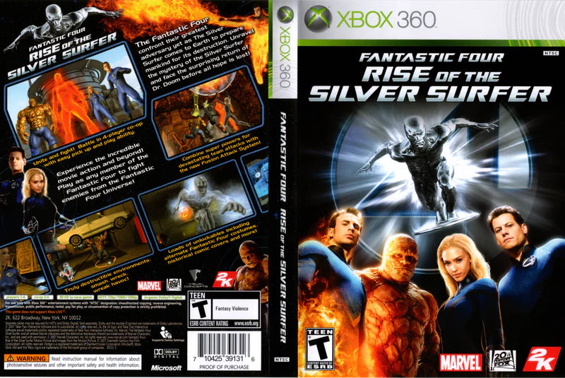 Fantastic Four Rise of the Silver Surfer - BGC Xbox 360