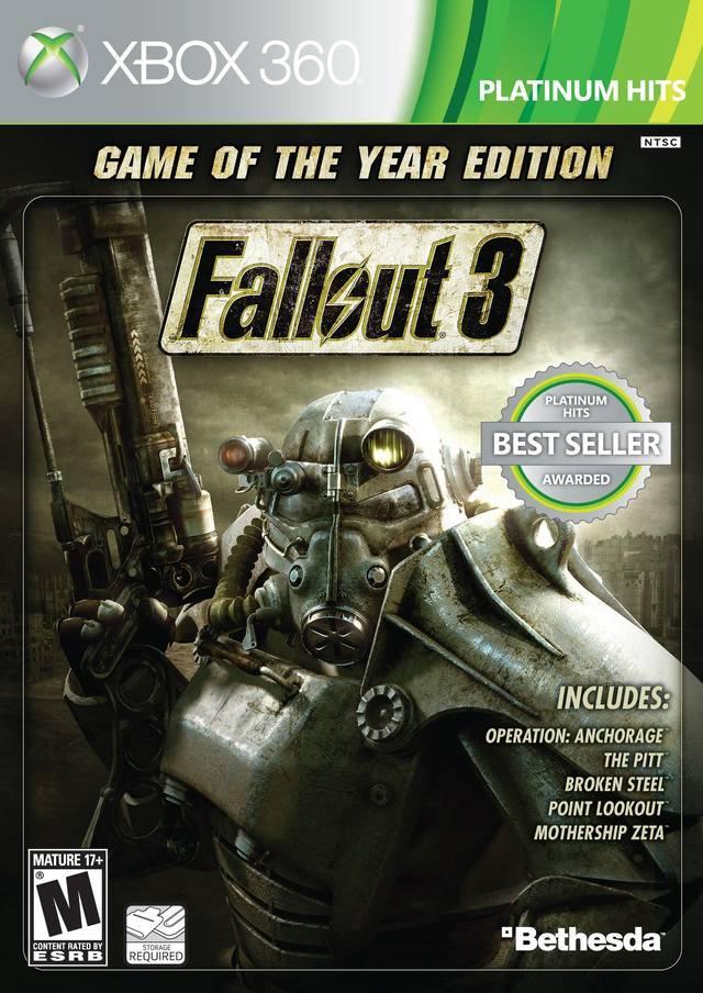 Fallout 3: Game of the Year (Platinum Hits) - BGC Xbox 360